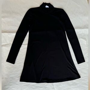 Woman’s black dress